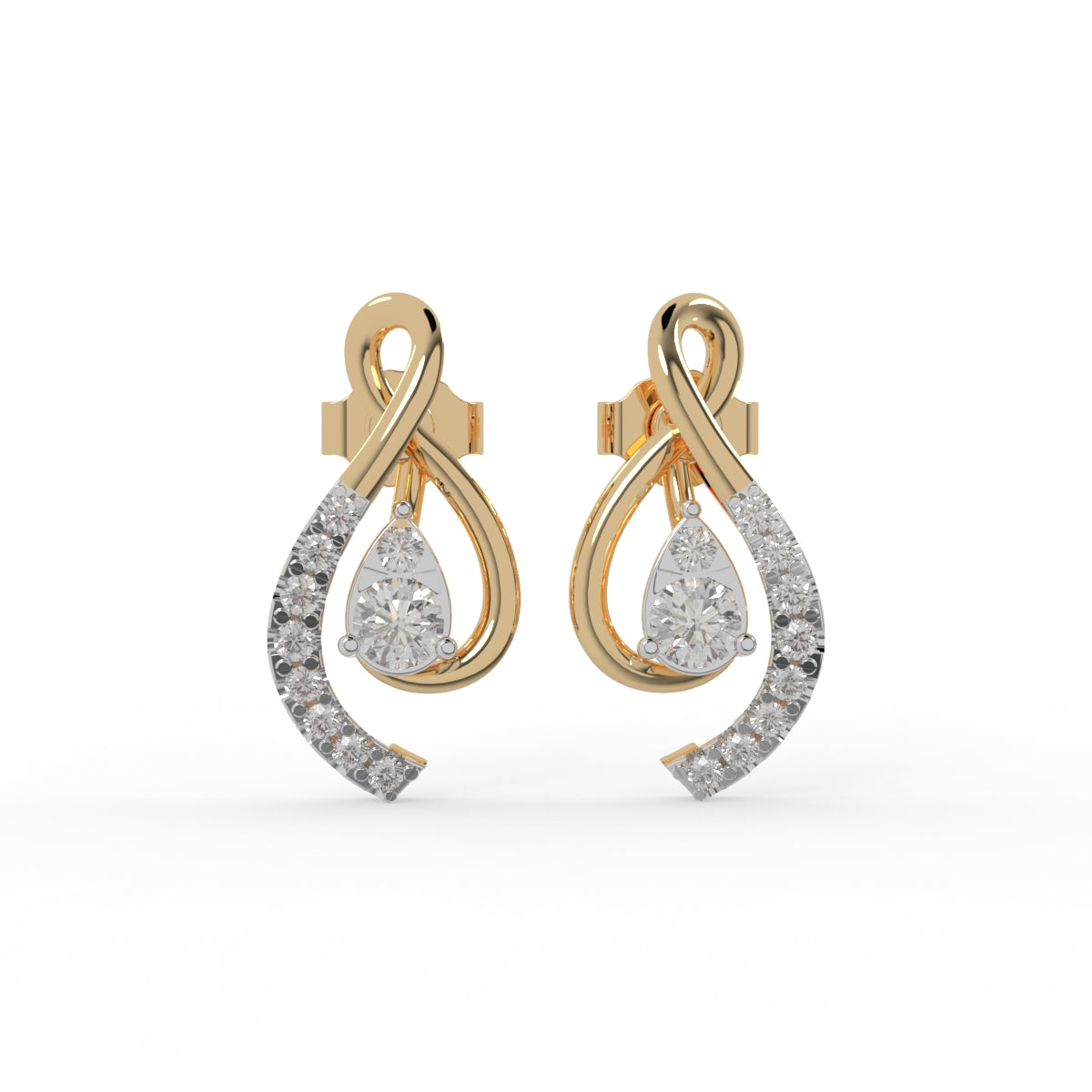 Eternal Grace Diamond Earring