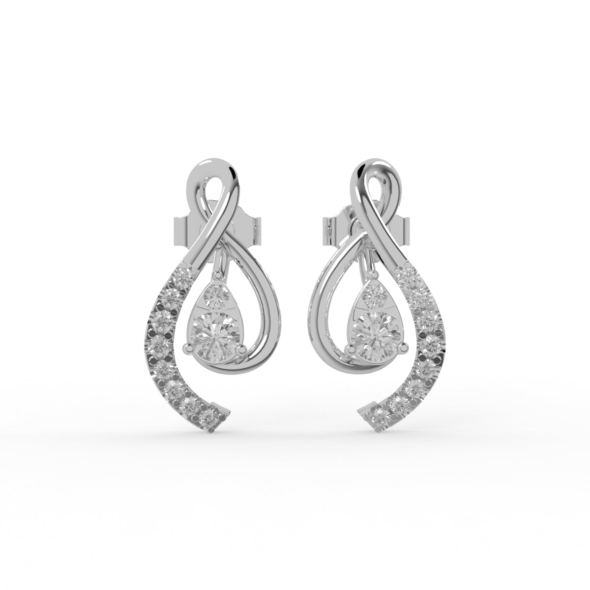 Eternal Grace Diamond Earring