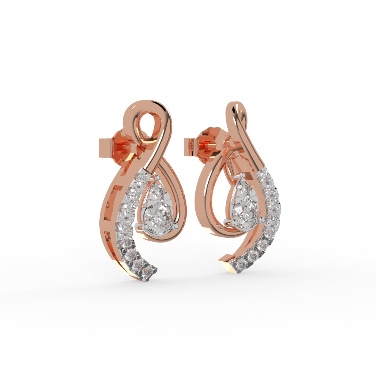 Eternal Grace Diamond Earring