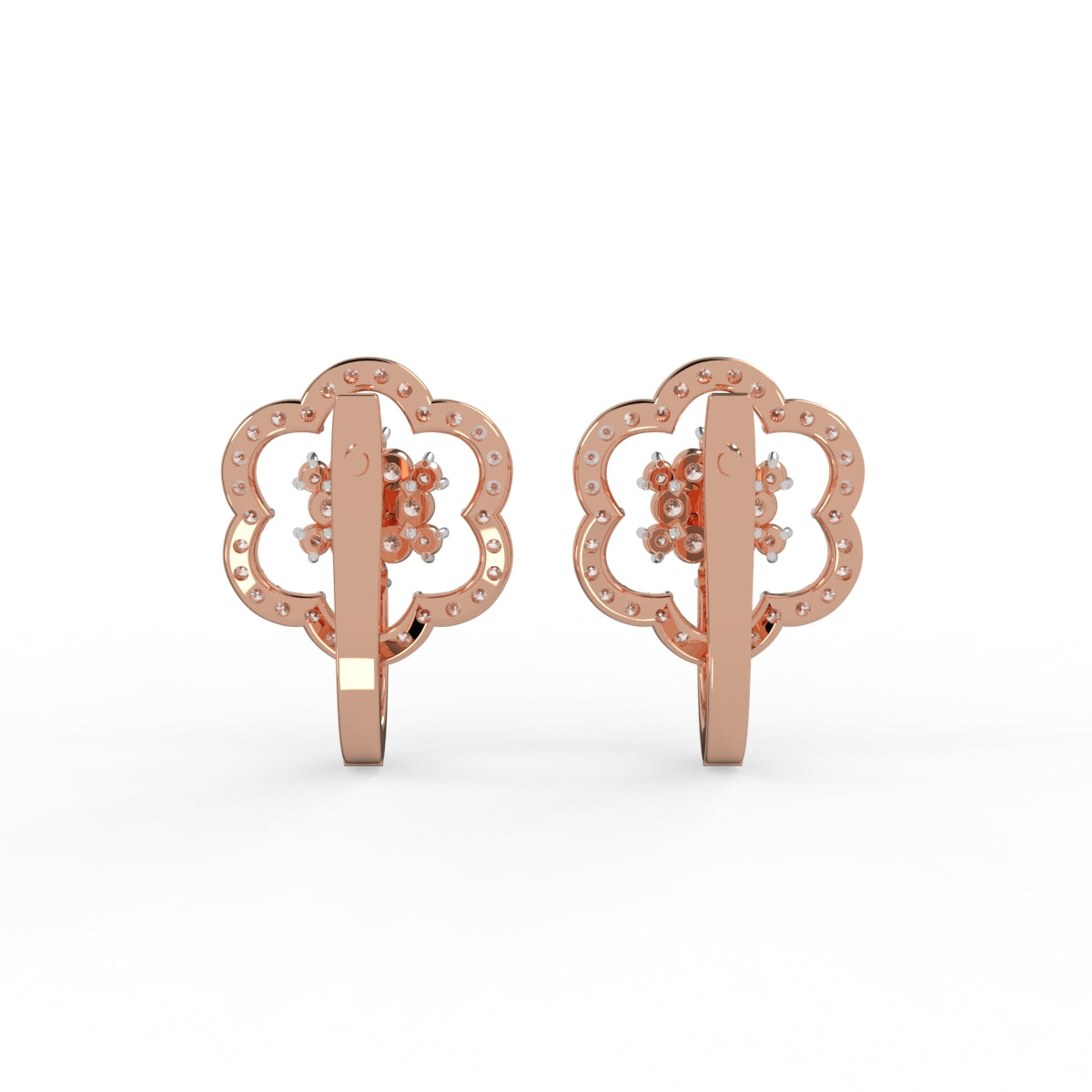 Blossom Charm Diamond Earring