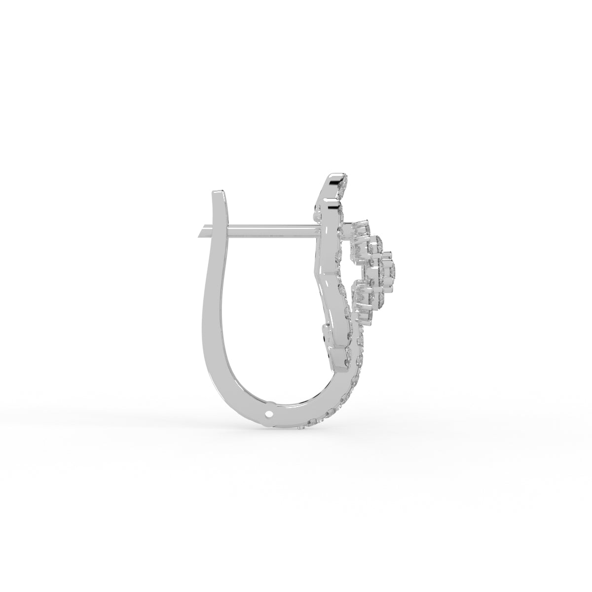 Blossom Charm Diamond Earring