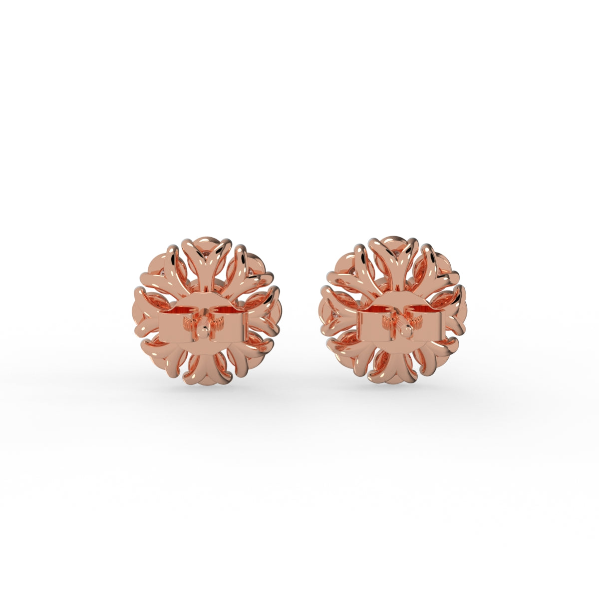 Radiant Bloom Diamond Earring