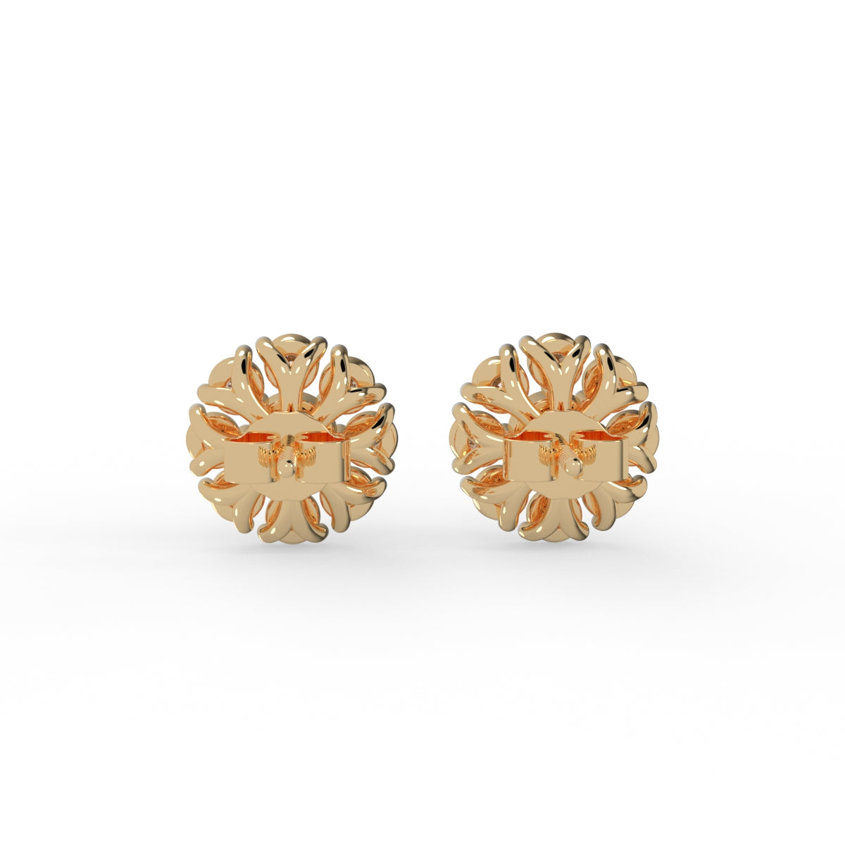 Radiant Bloom Diamond Earring
