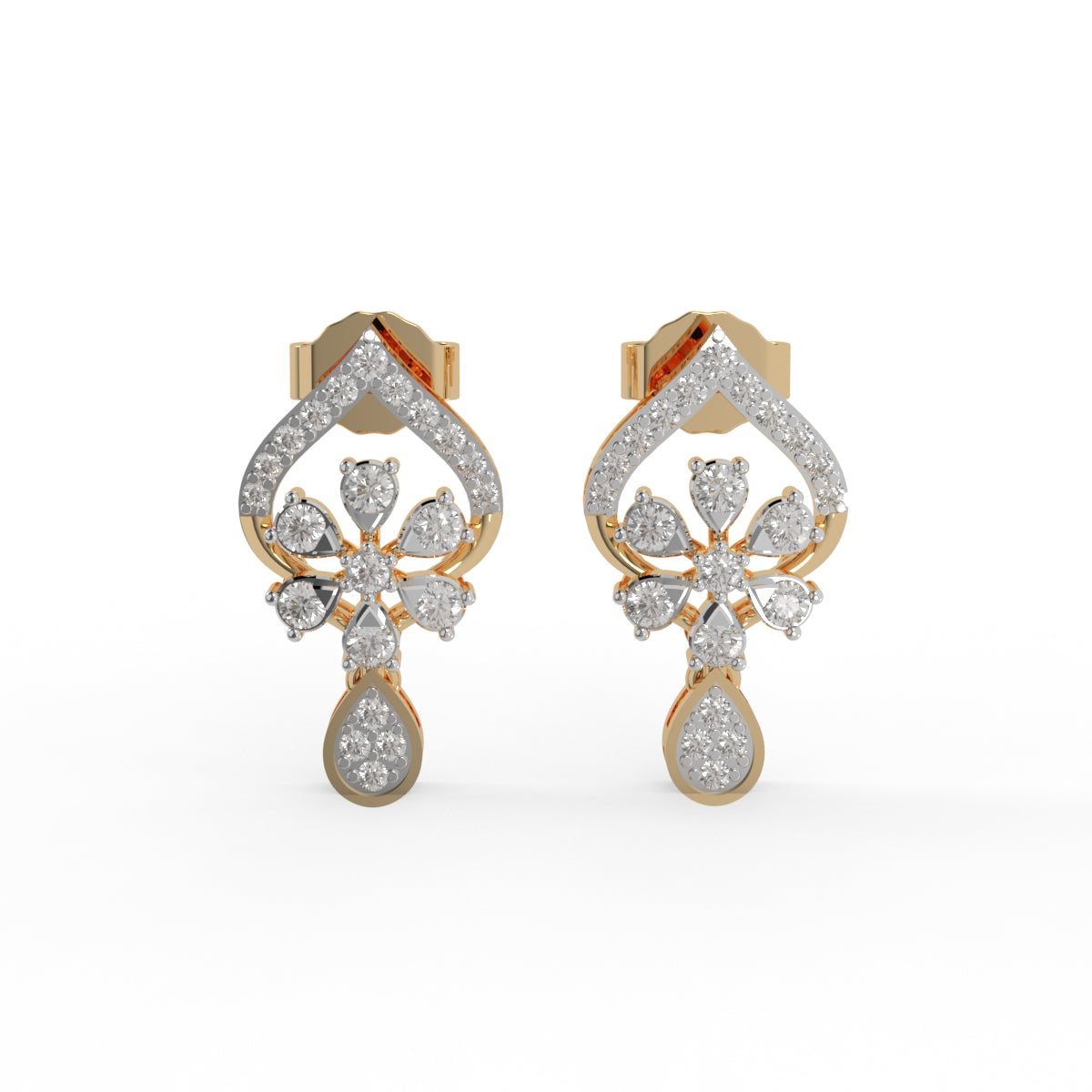 Petal Royale Diamond Earring