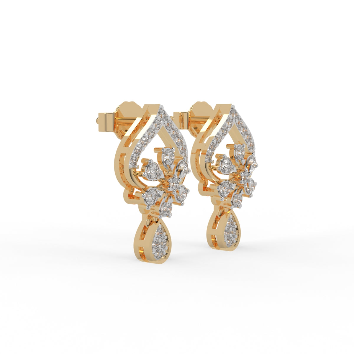 Petal Royale Diamond Earring