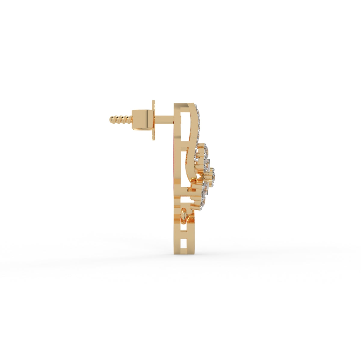 Petal Royale Diamond Earring