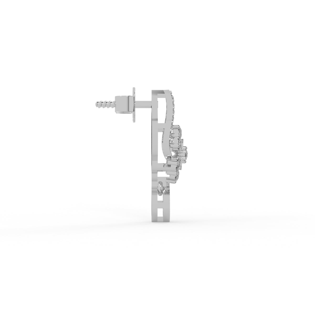 Petal Royale Diamond Earring