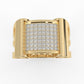 Vintage Pave Diamond Ring For Men