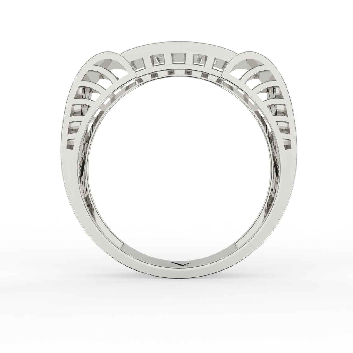 Vintage Pave Diamond Ring For Men