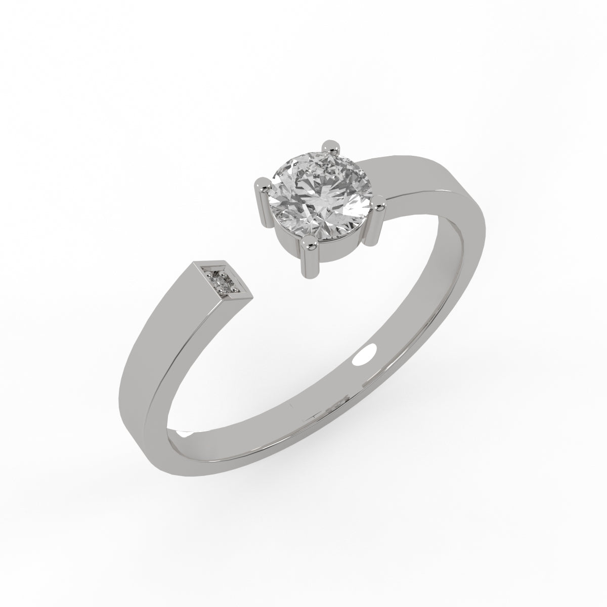Contemporary Spark Ring