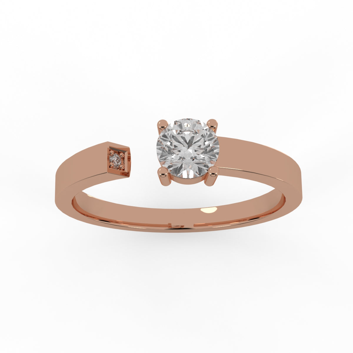 Contemporary Spark Ring
