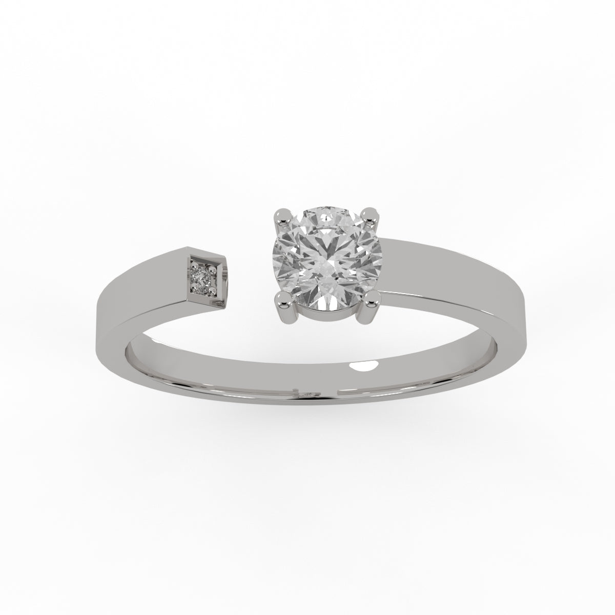 Contemporary Spark Ring