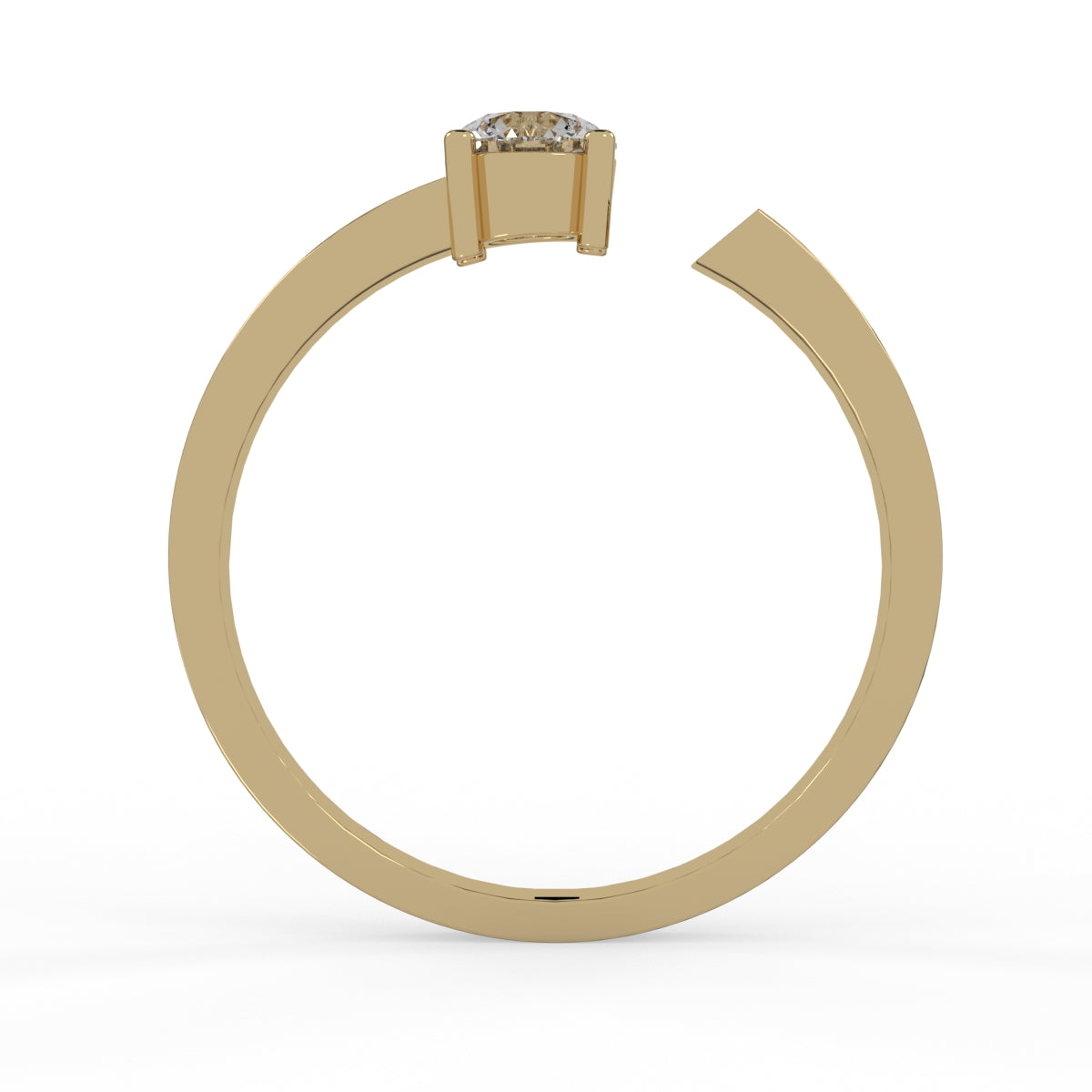 Contemporary Spark Ring