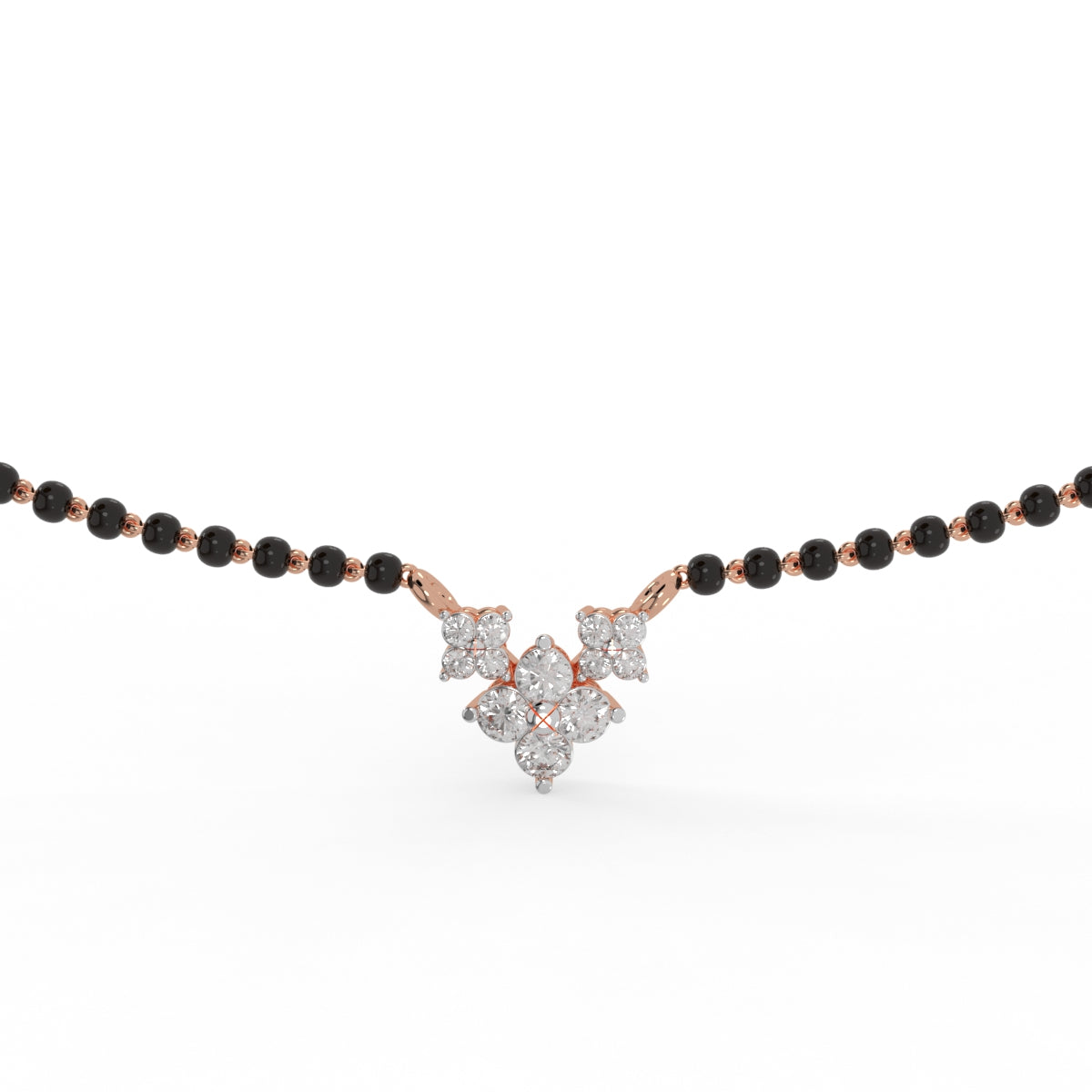 Stellar Glow diamond Mangalsutra Pendant