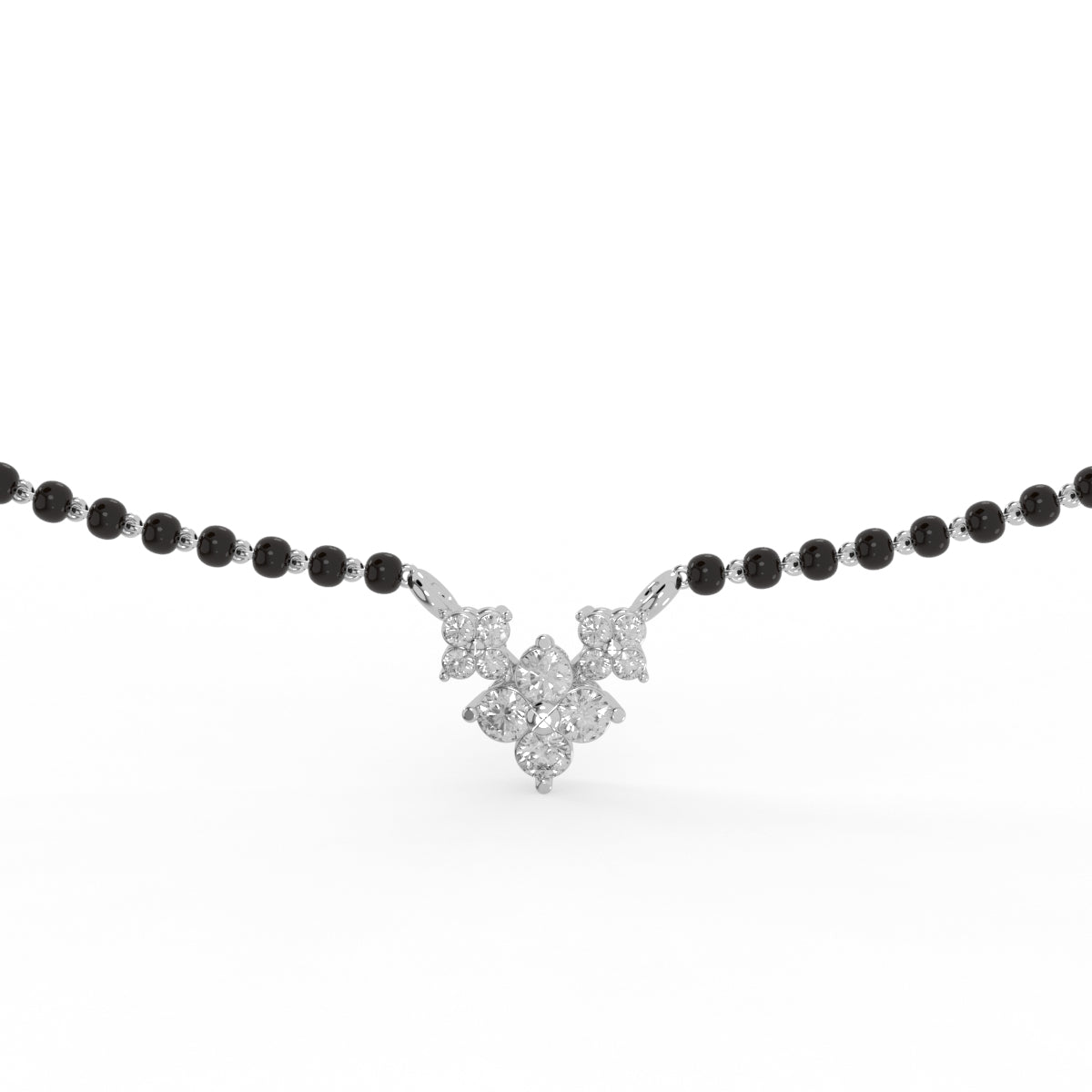 Stellar Glow diamond Mangalsutra Pendant