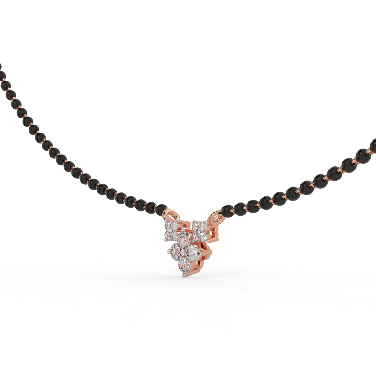 Stellar Glow diamond Mangalsutra Pendant