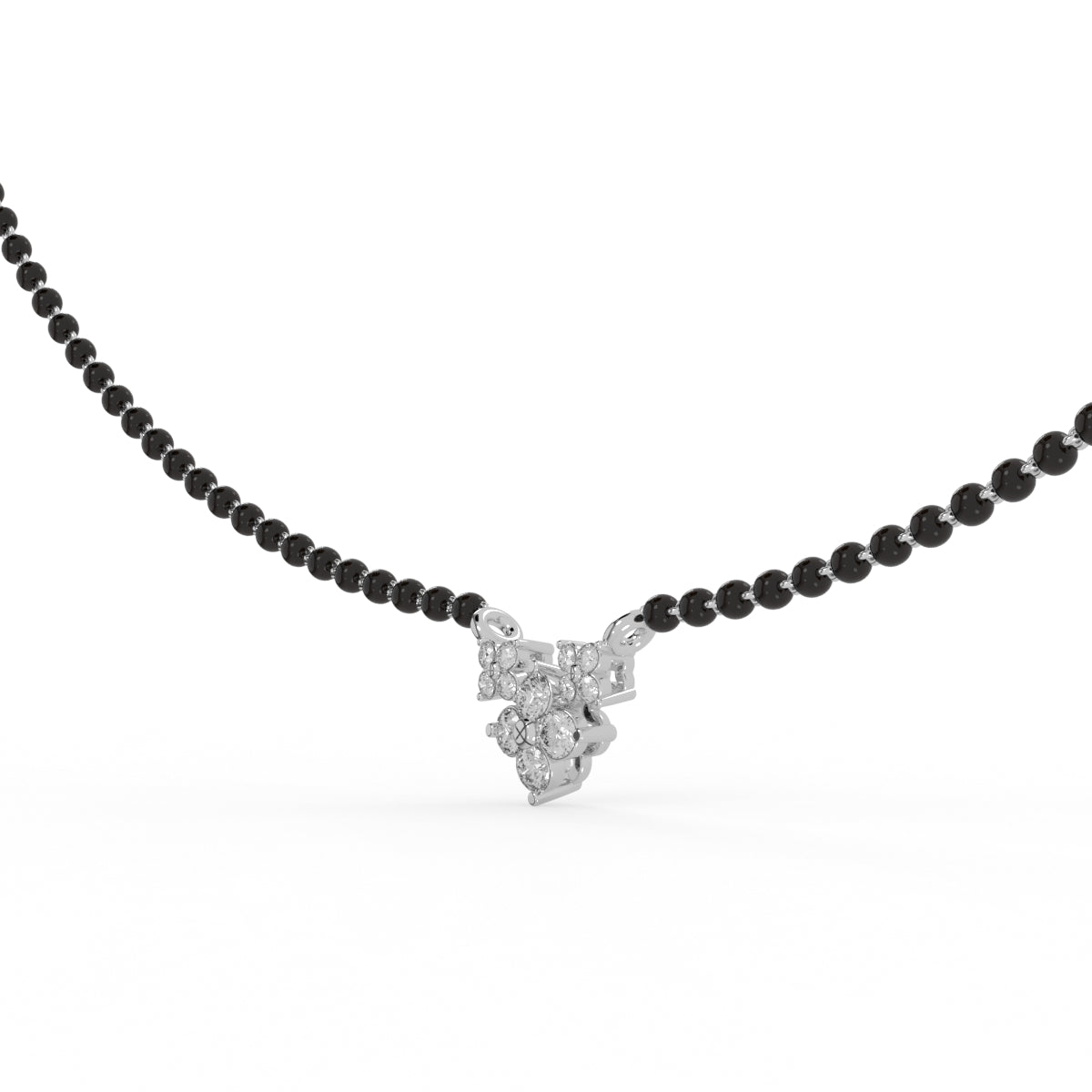Stellar Glow diamond Mangalsutra Pendant