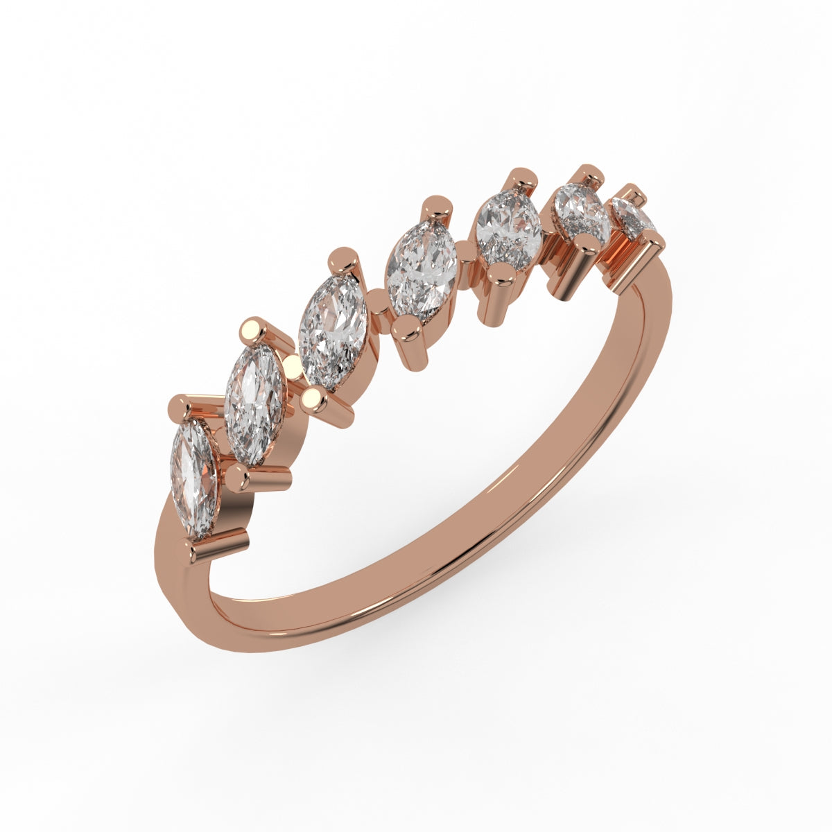 Starlight Harmony Band Ring