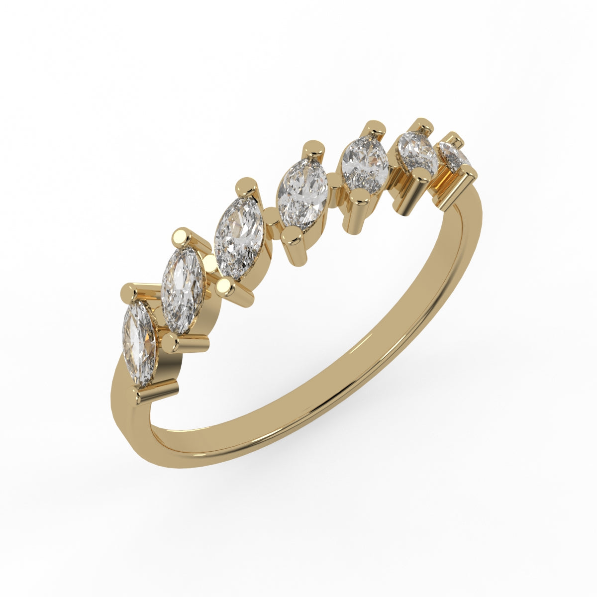 Starlight Harmony Band Ring