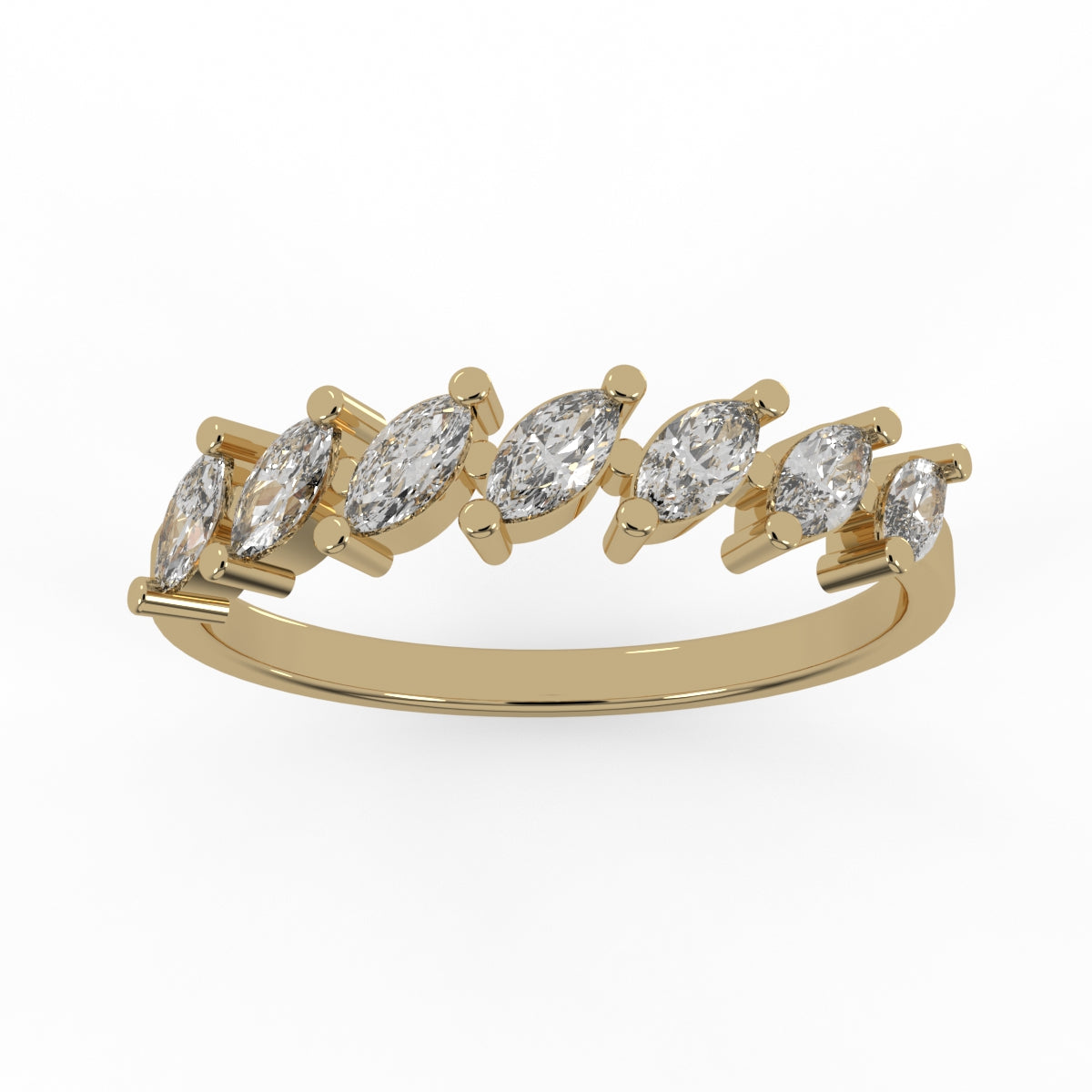 Starlight Harmony Band Ring