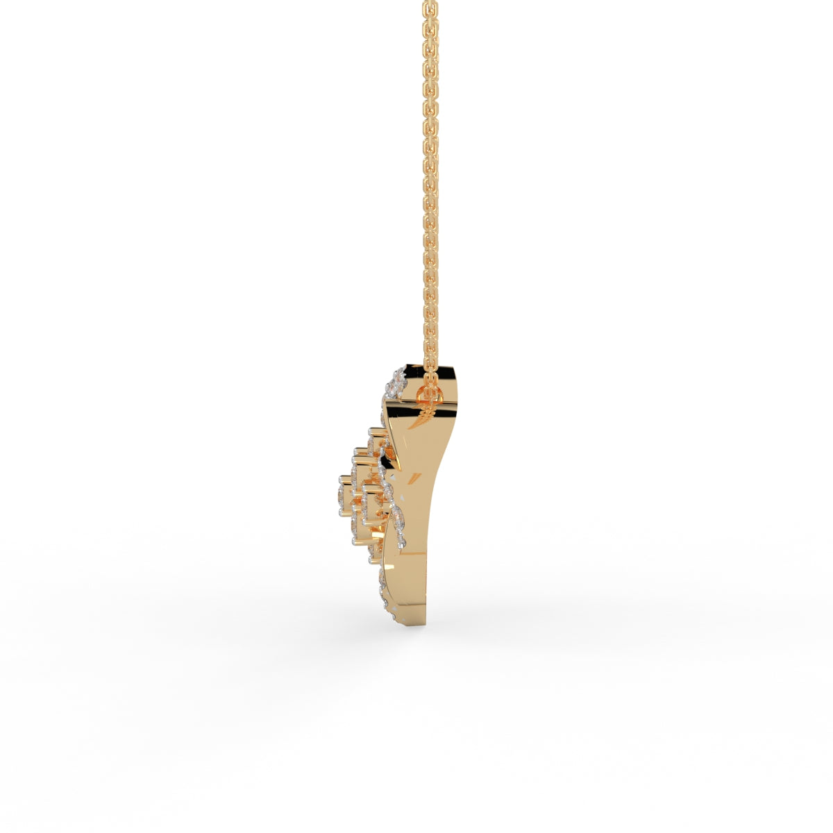 Celestial Bloom Diamond Pendant