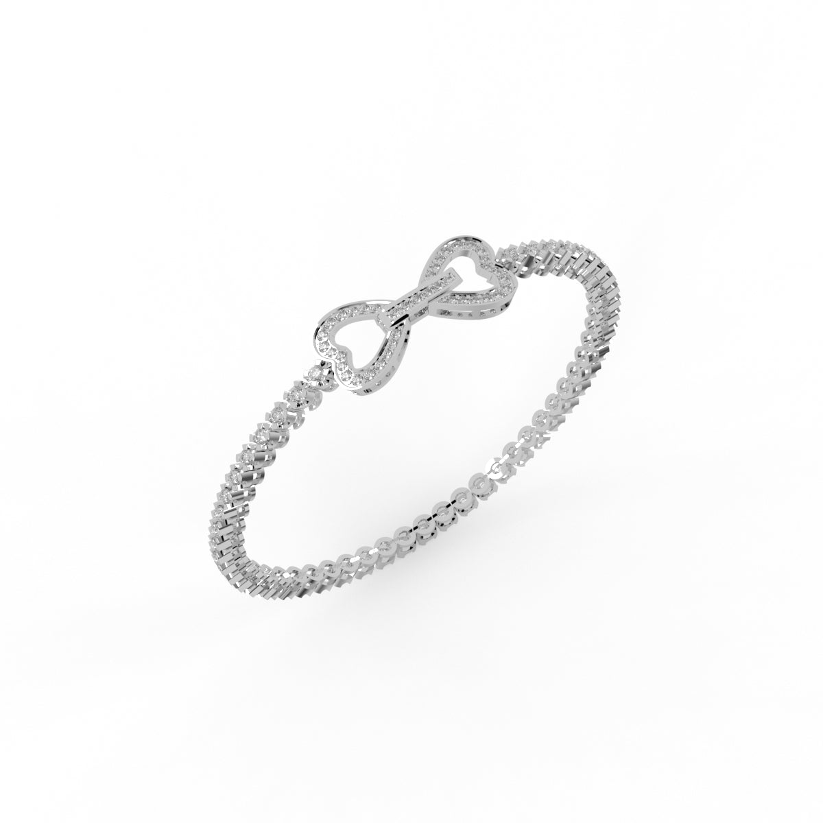Twilight Bow Diamond Bracelet