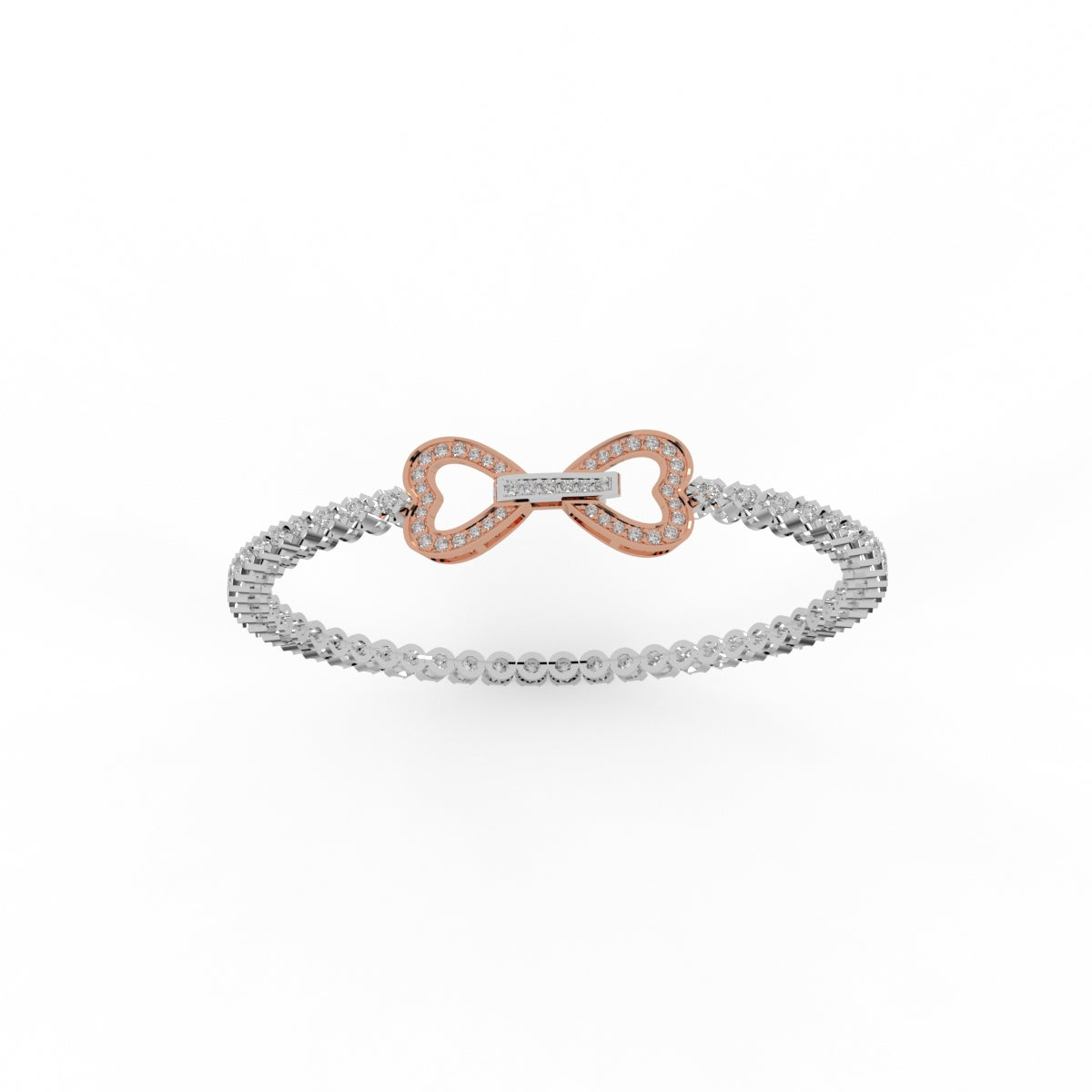 Twilight Bow Diamond Bracelet