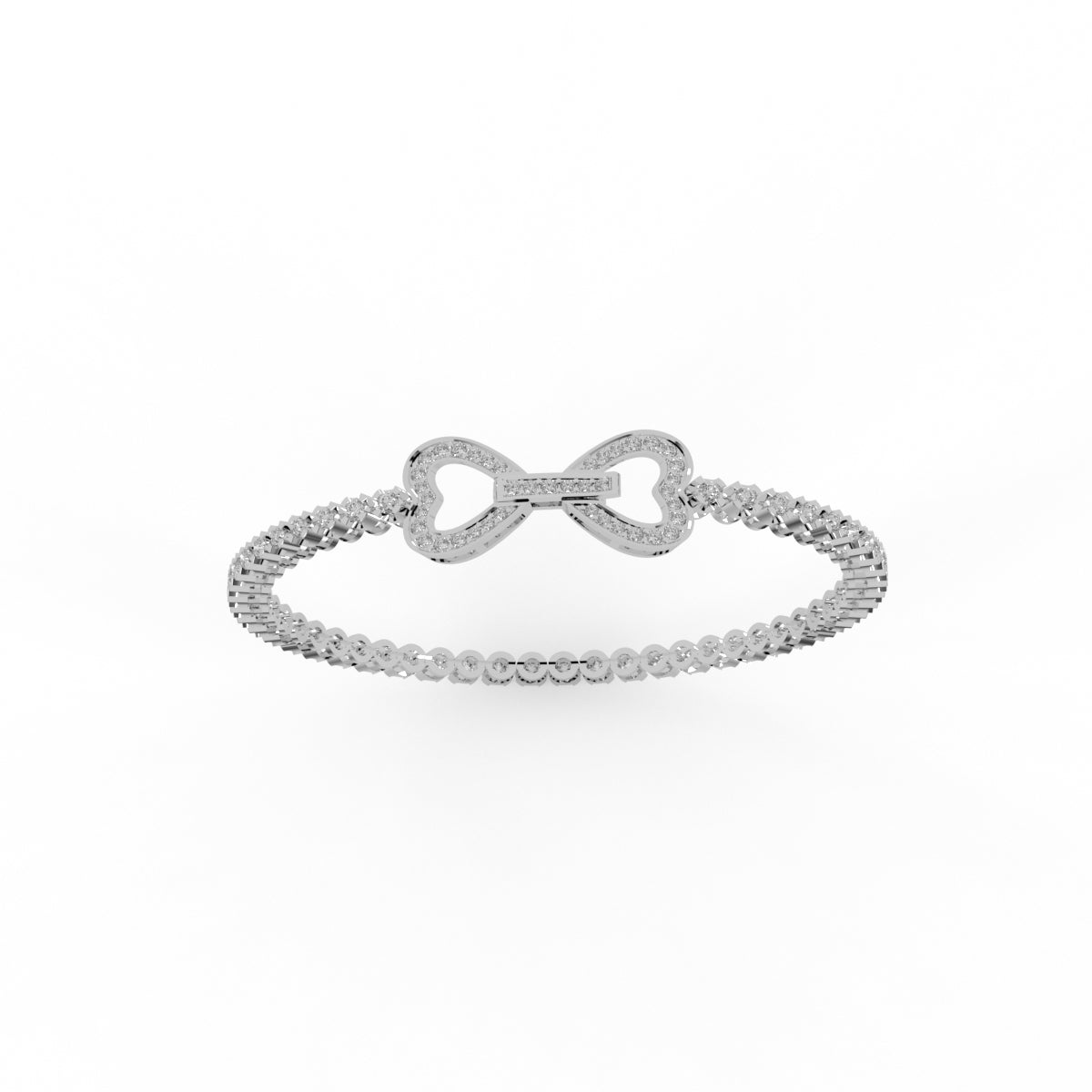 Twilight Bow Diamond Bracelet