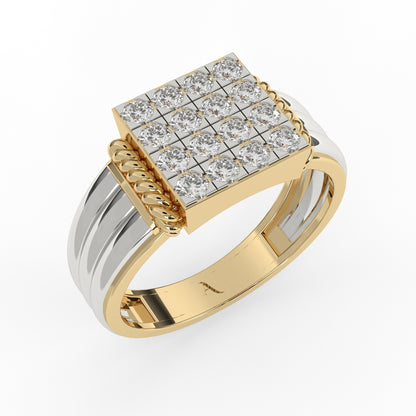 Diamond Ivan Ring For Men