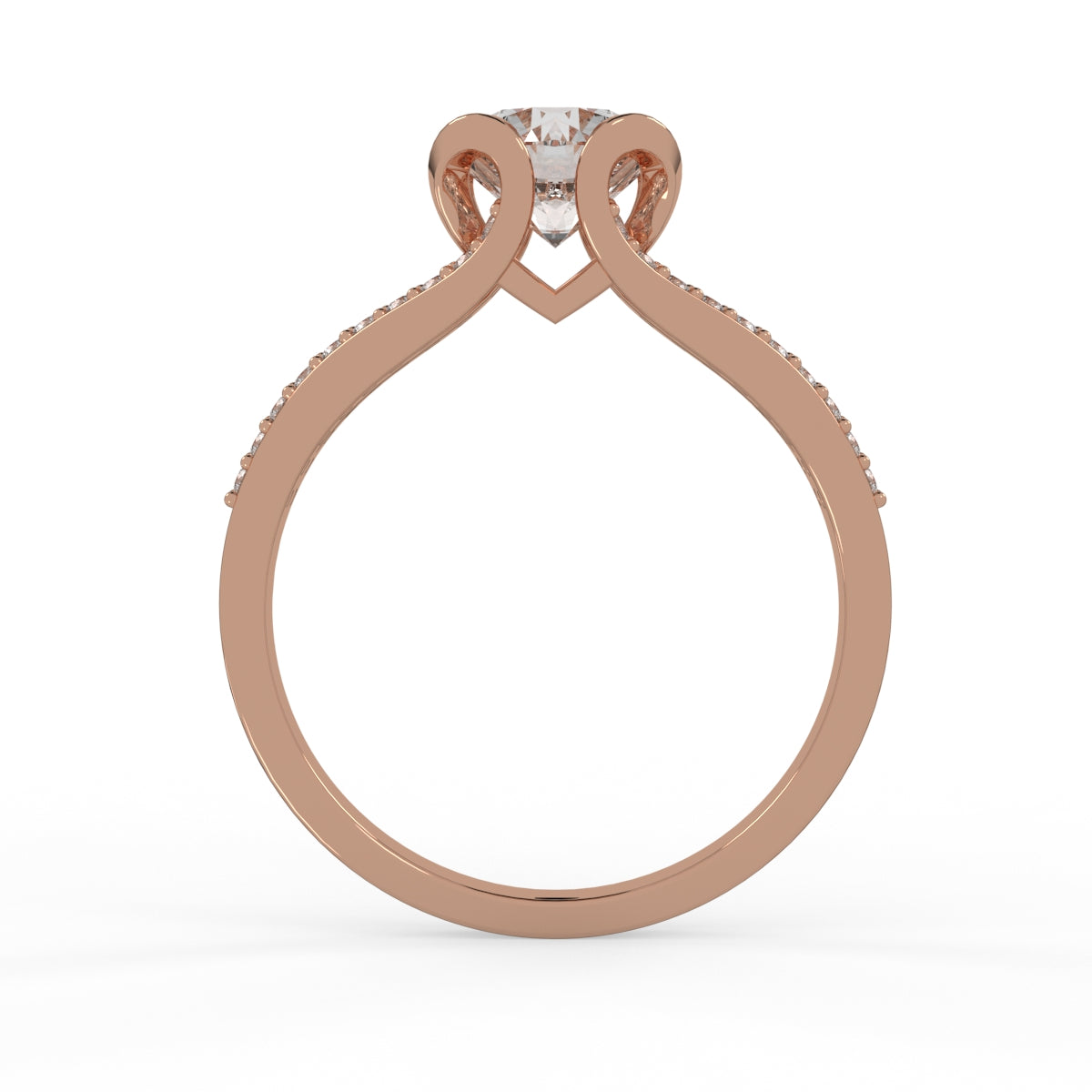 Flora Royale Solitaire RIng