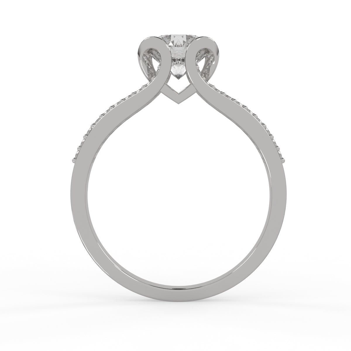 Flora Royale Solitaire RIng
