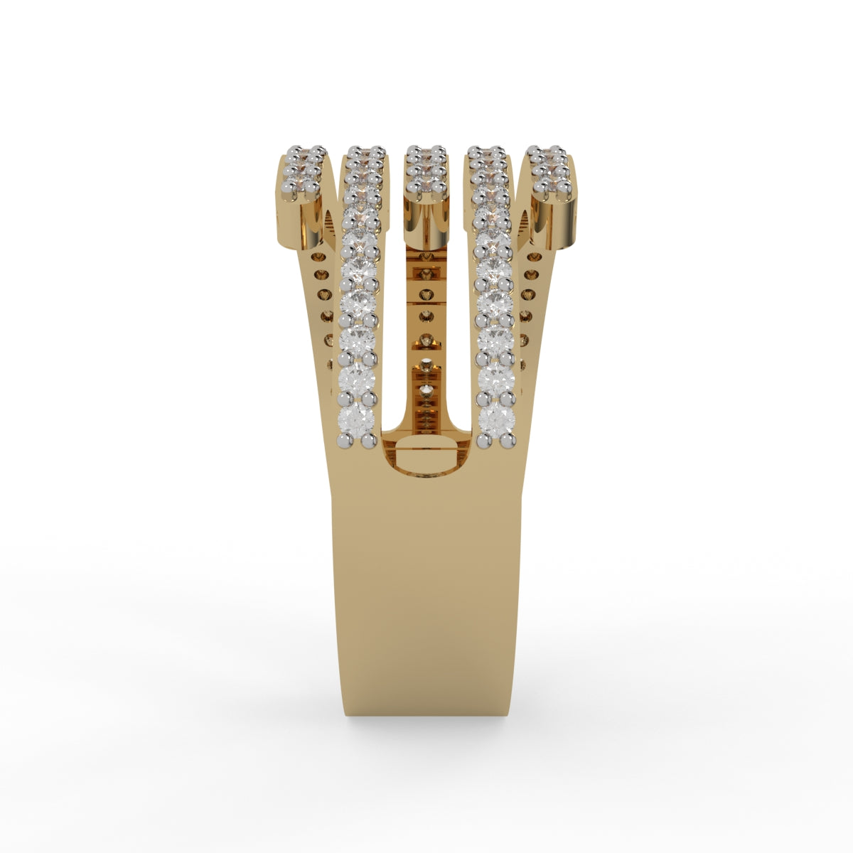 Aurora Strata Band Ring
