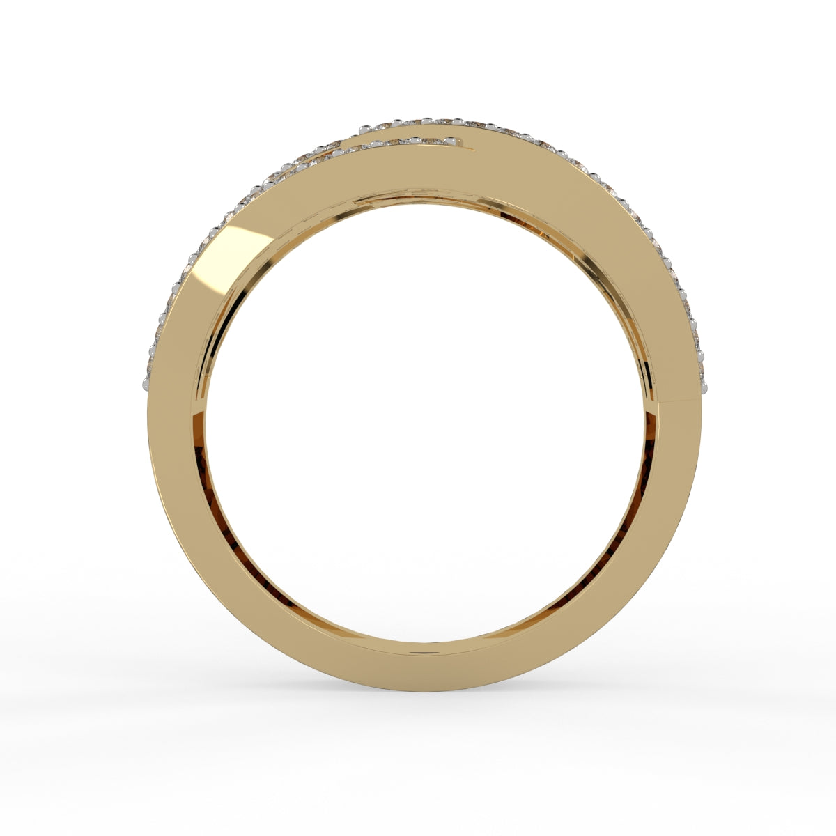 Celestial Ribbon Diamond RIng
