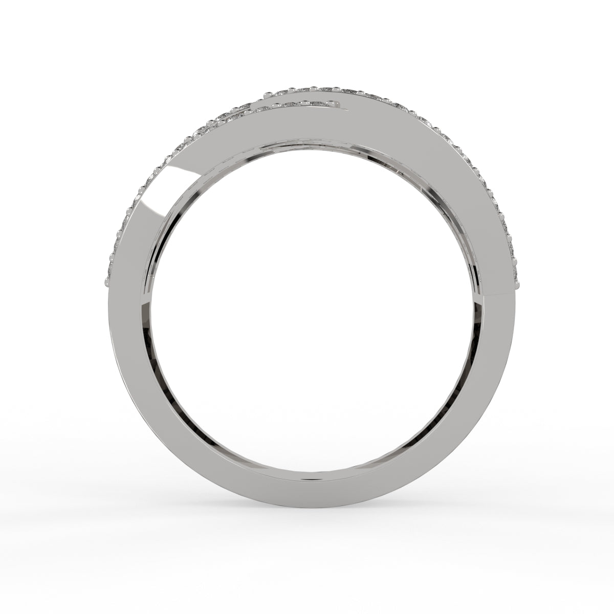 Celestial Ribbon Diamond RIng