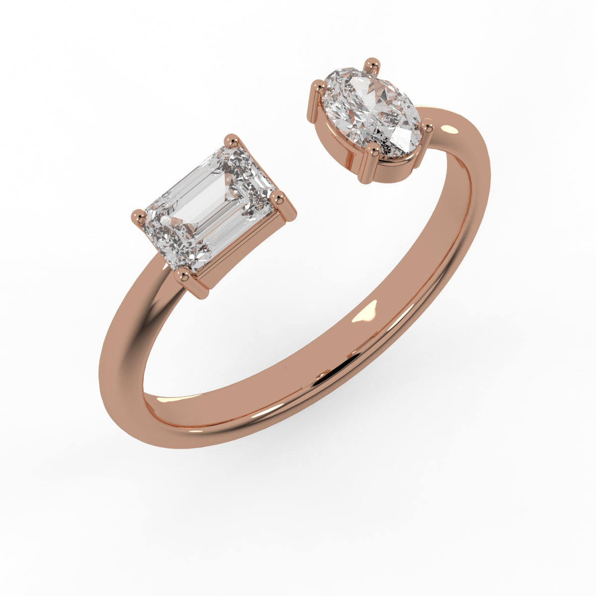 Dual Toi-Et-Moi Brilliance Ring
