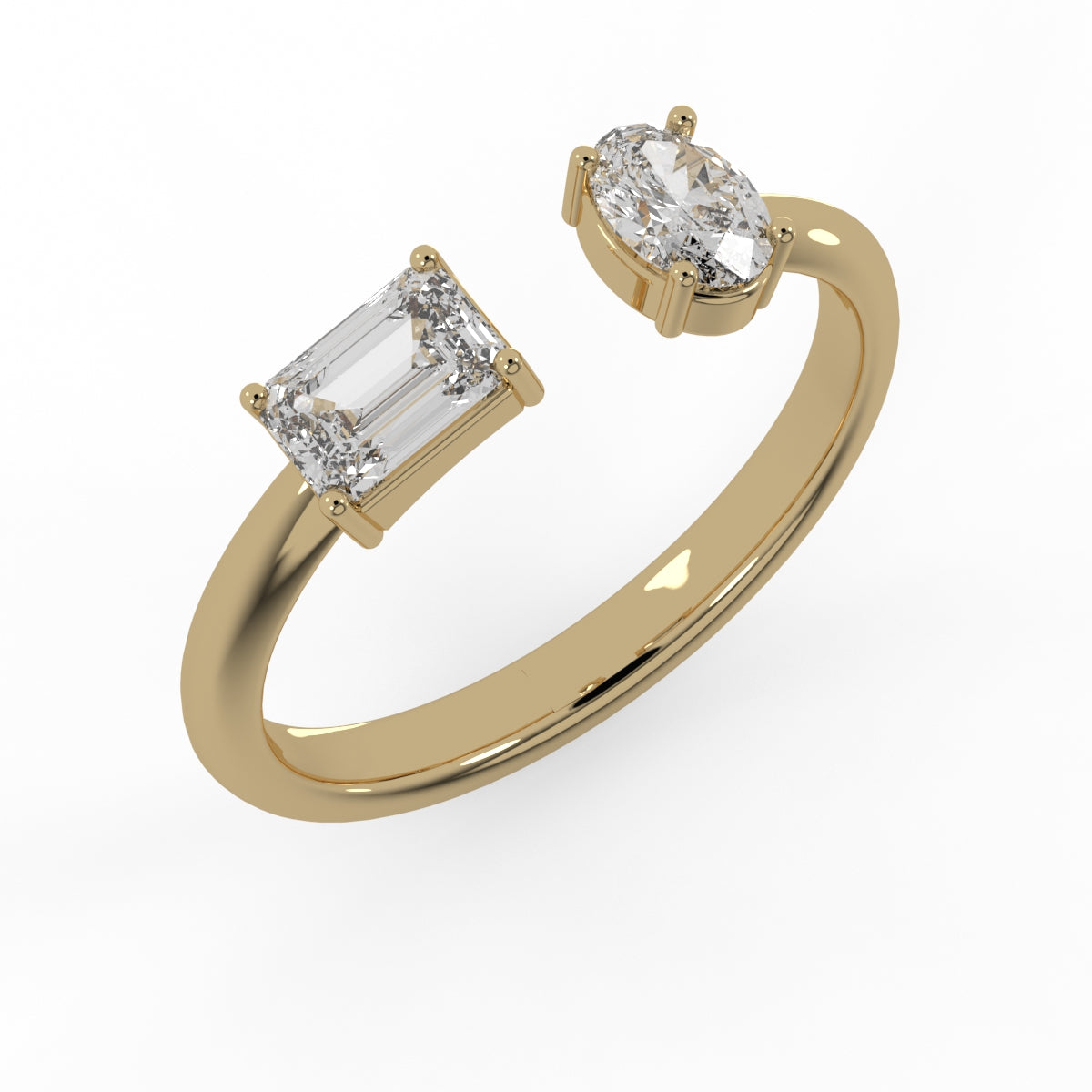 Dual Toi-Et-Moi Brilliance Ring