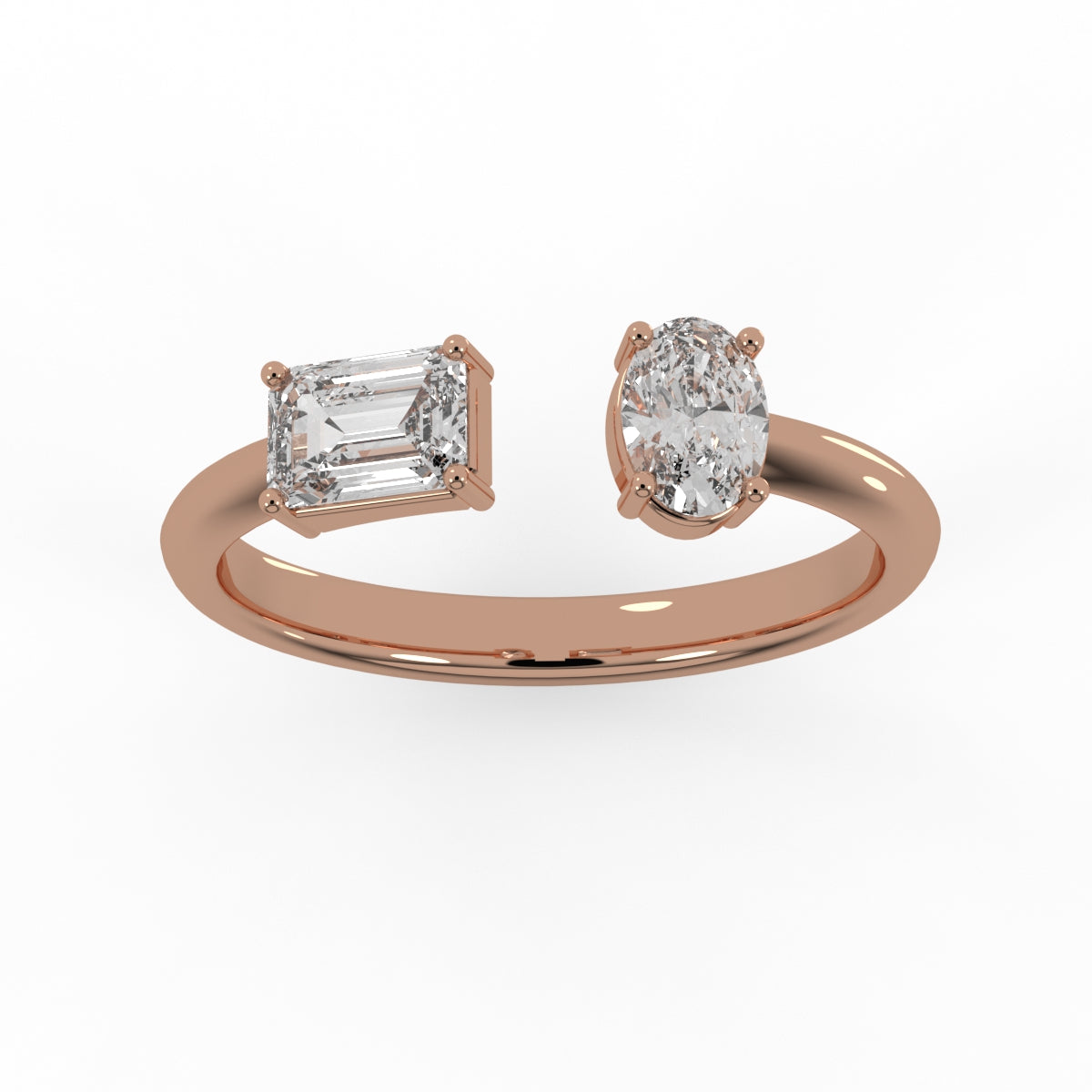 Dual Toi-Et-Moi Brilliance Ring