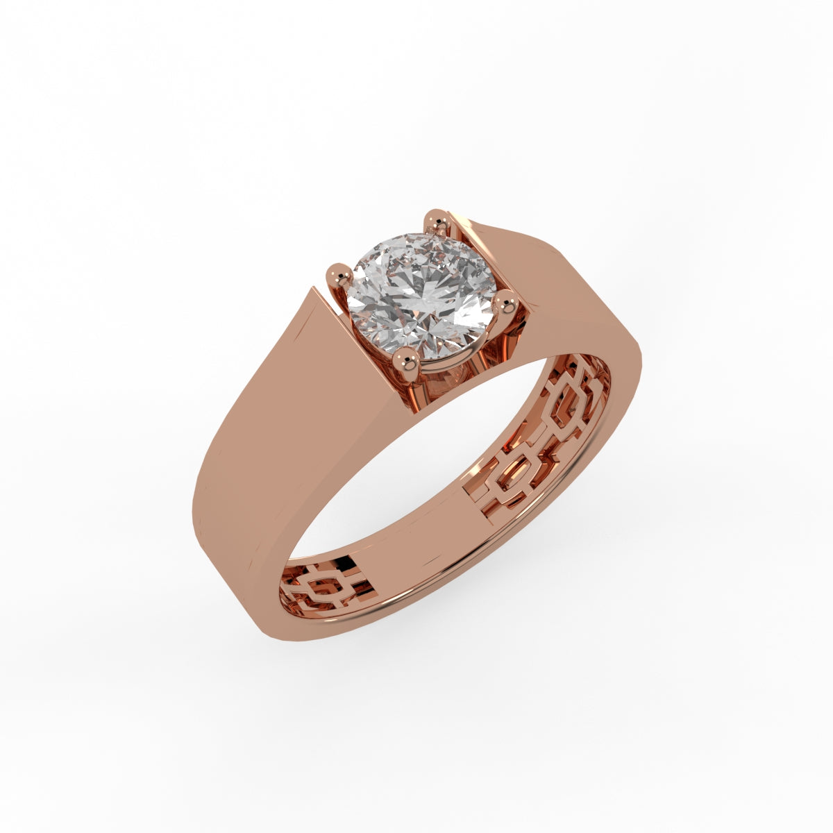 Solitaire Majestic Band