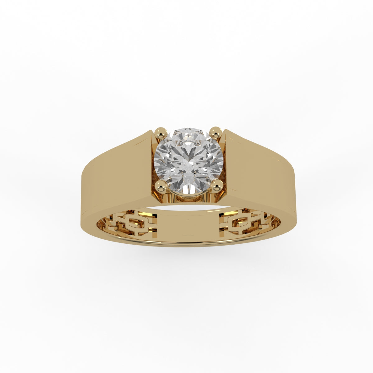 Solitaire Majestic Band