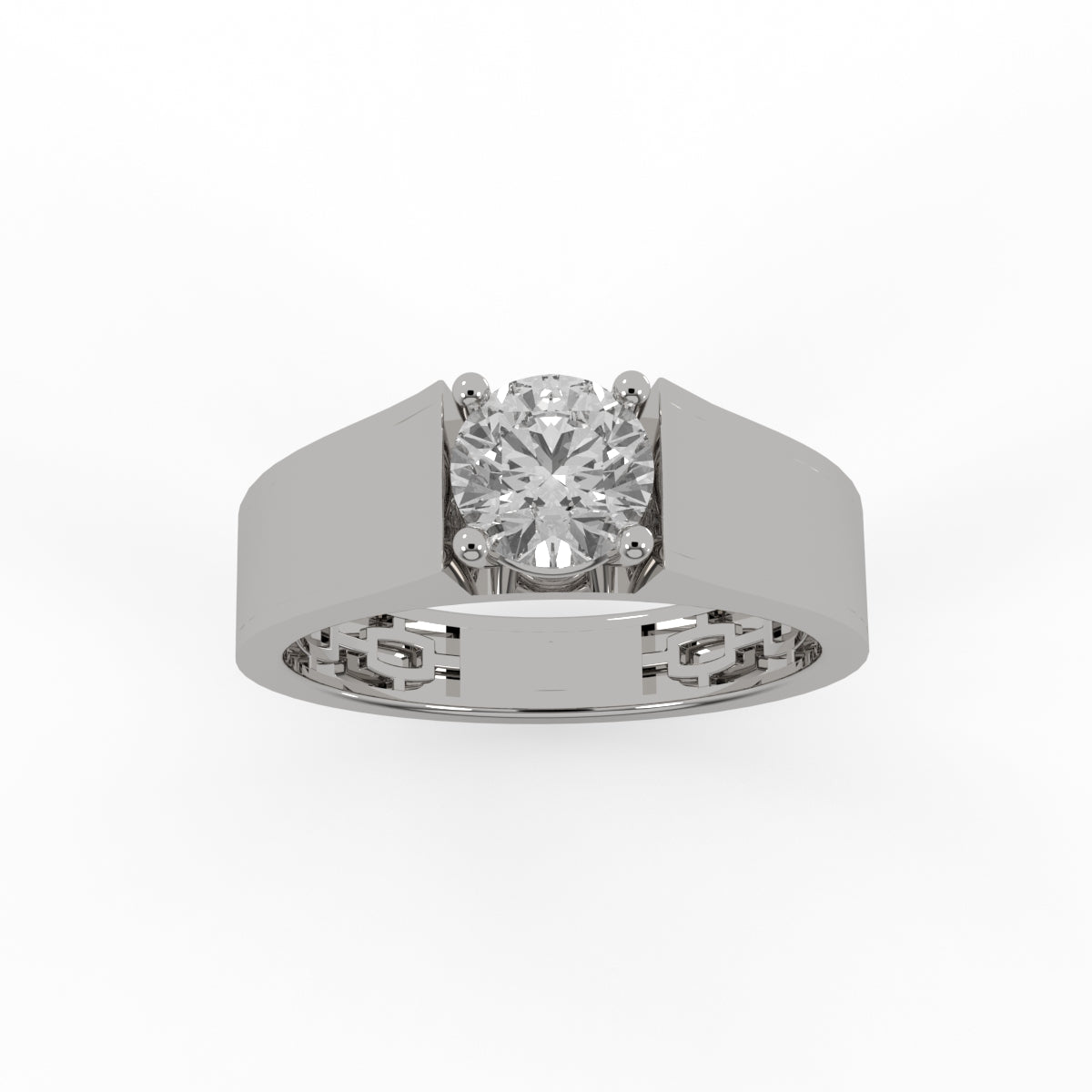 Solitaire Majestic Band