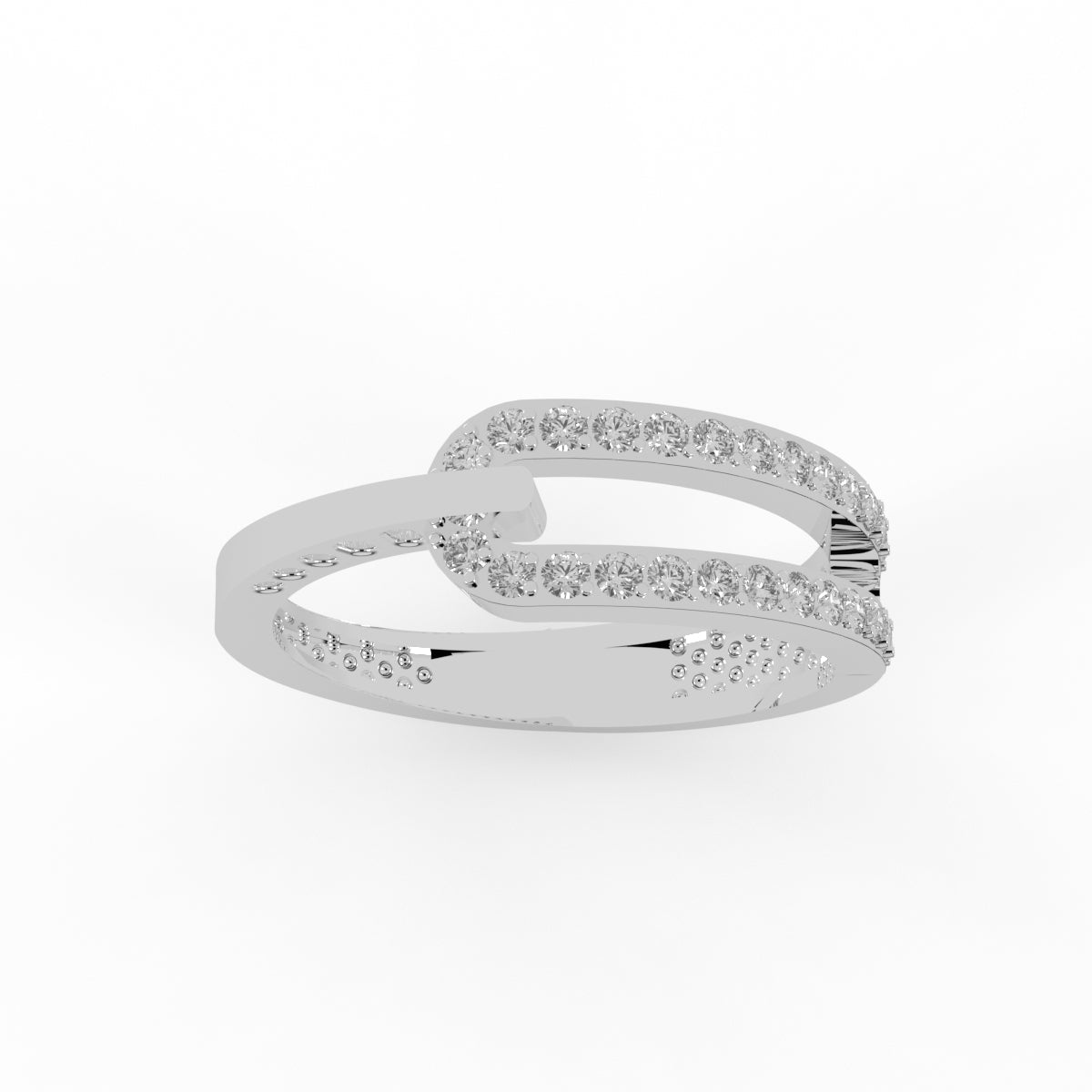 Twilight Flow Wave Ring