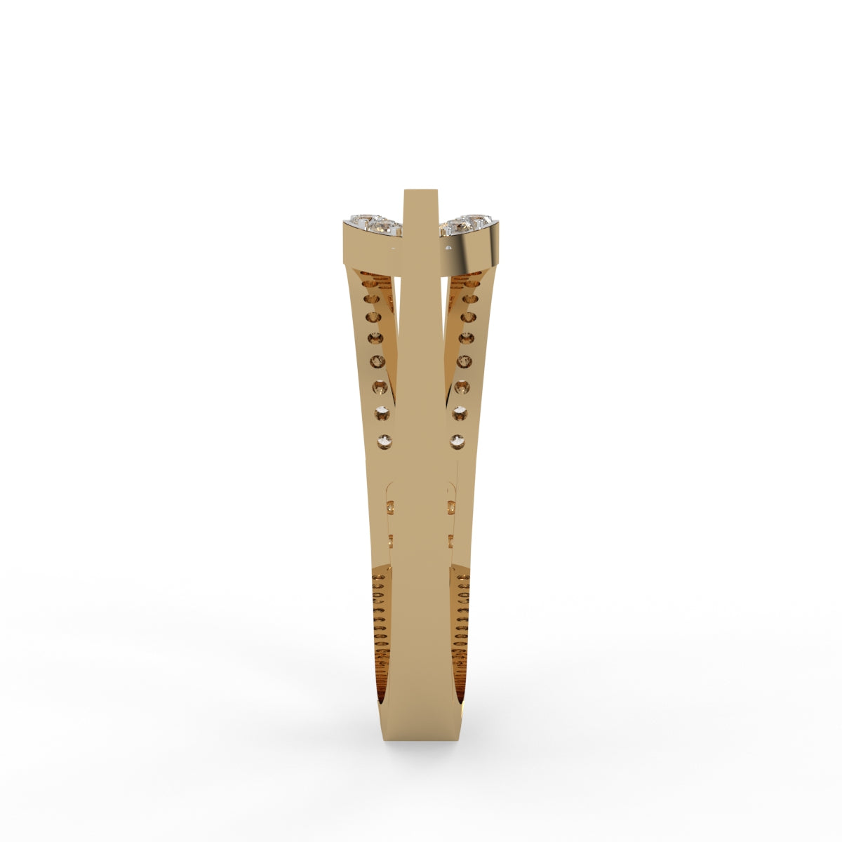 Twilight Flow Wave Ring