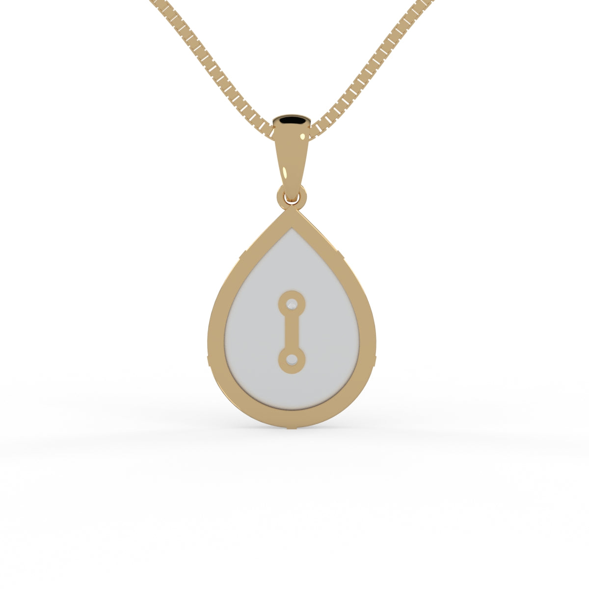 Diamond Dewdrop Pendant
