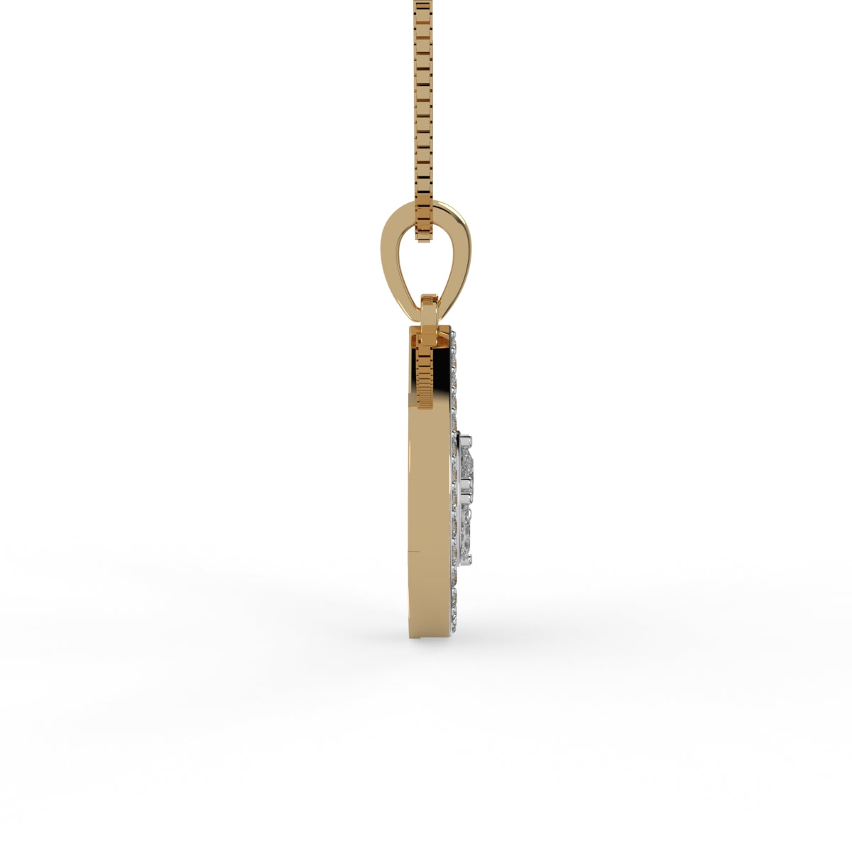 Diamond Dewdrop Pendant