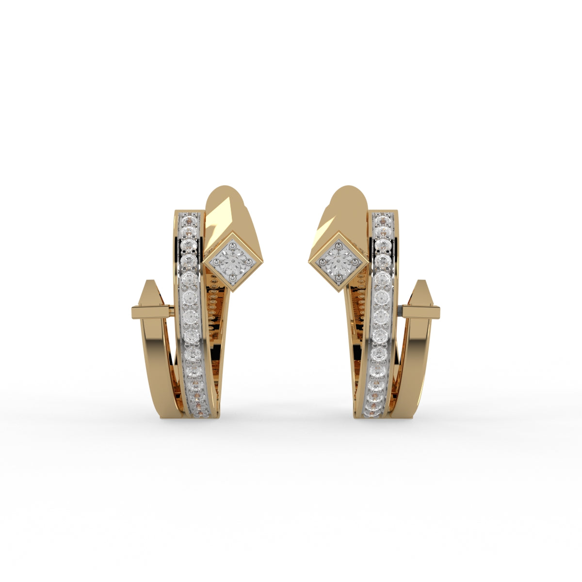 Arrow Luxe Hoops