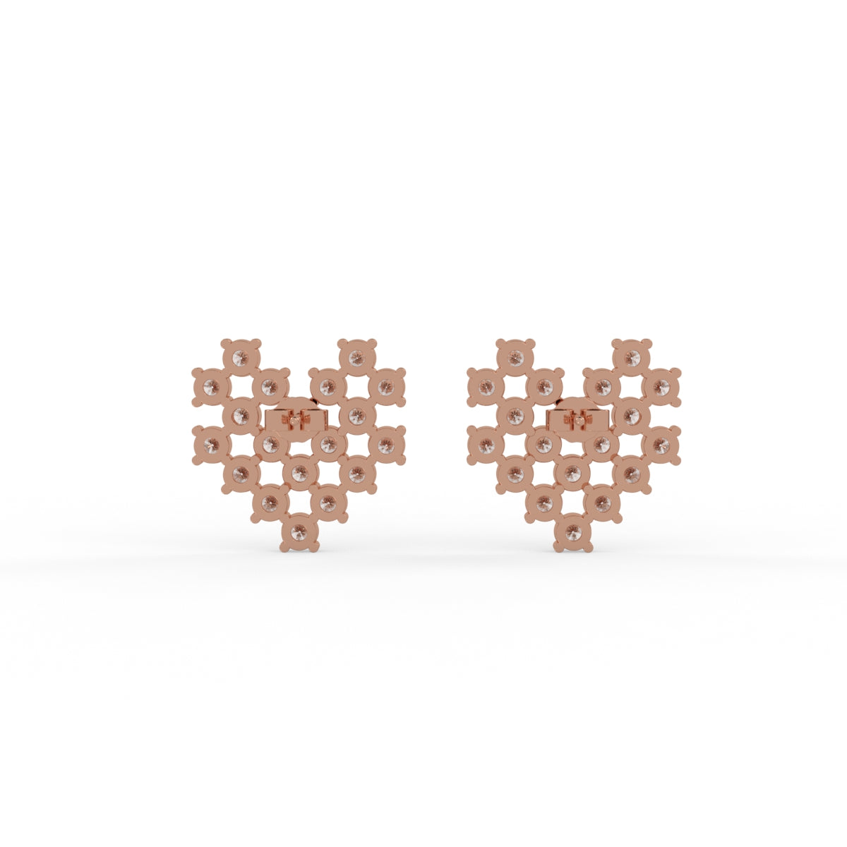 Pixel Heart Earring