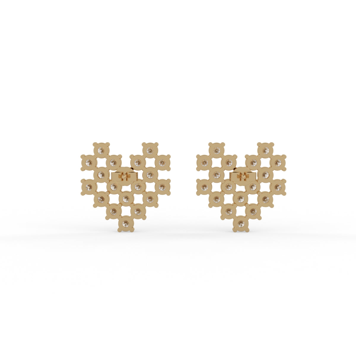 Pixel Heart Earring