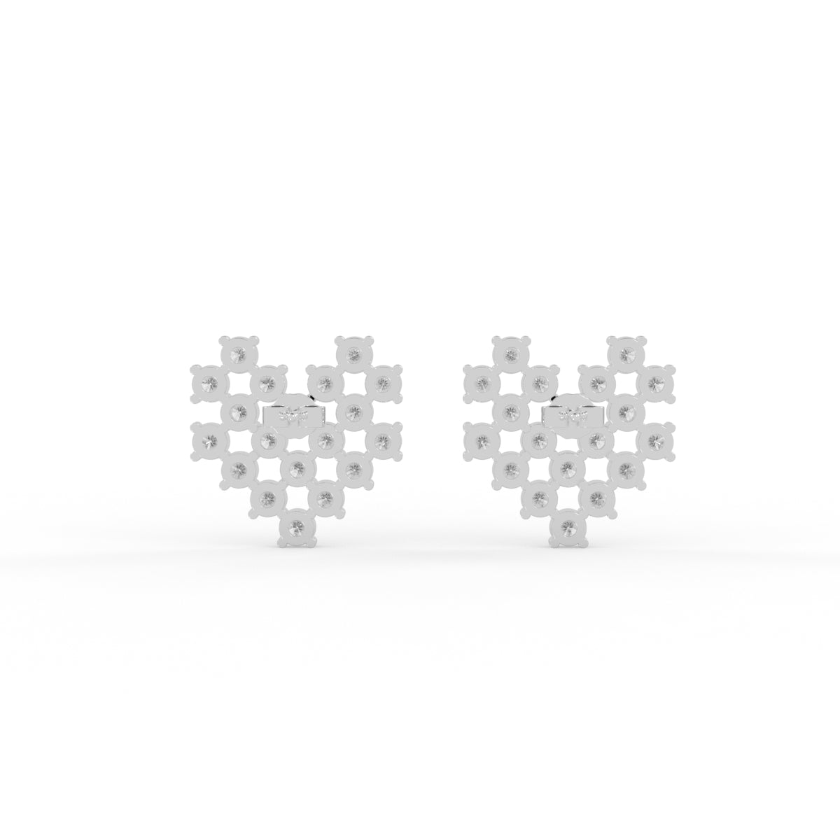 Pixel Heart Earring