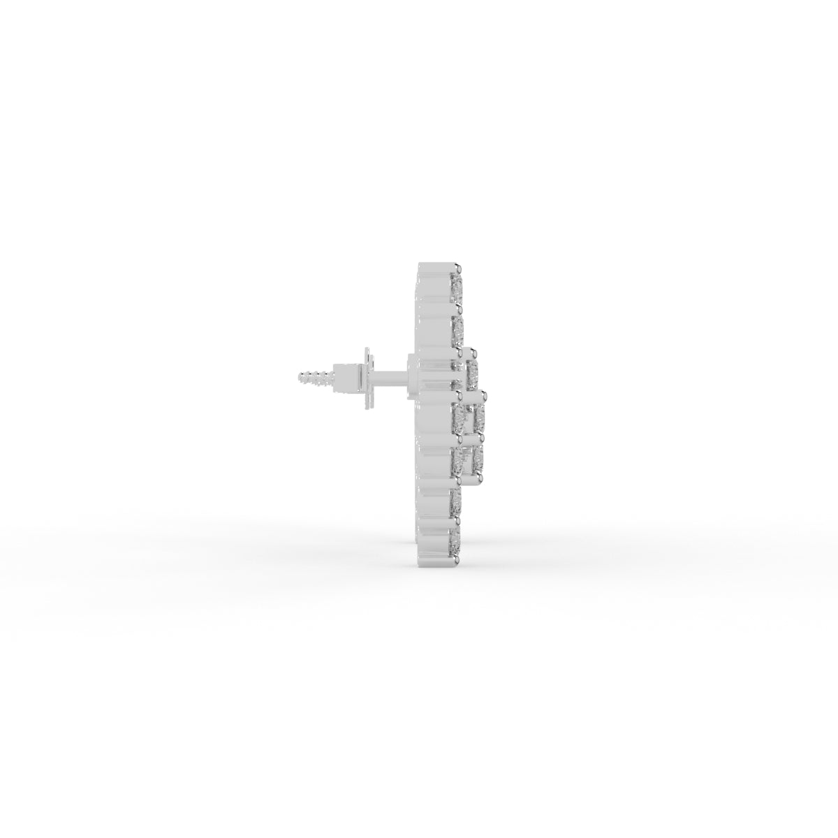 Pixel Heart Earring
