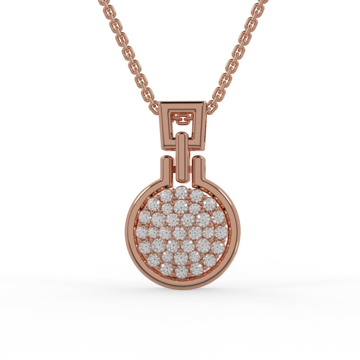 Sparkling Halo Pendant